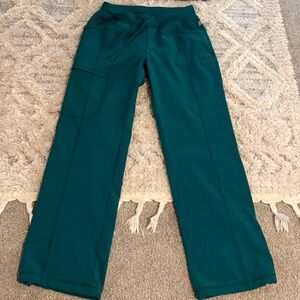 Cherokee infinity scrub pants.M petite. Excellent Condition. Teal. RN 96343